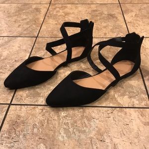 Charlotte Russe black flats!